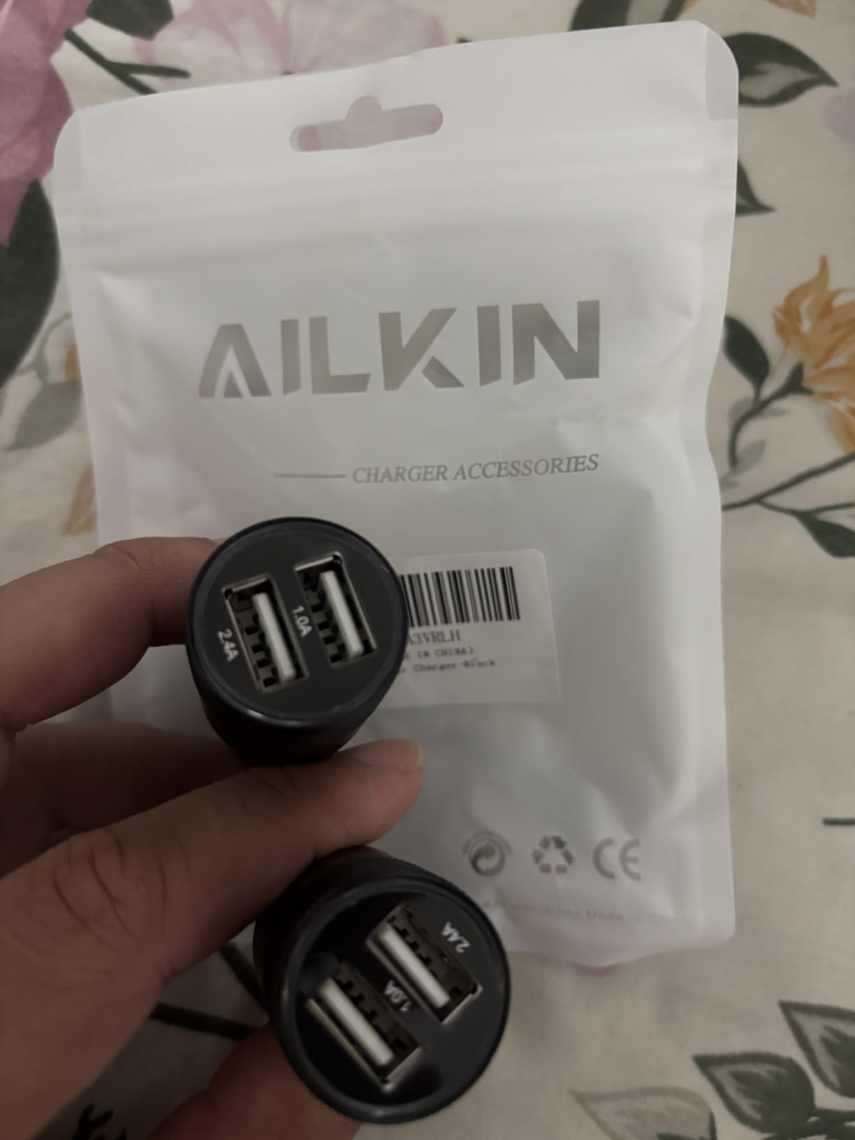 Car Charger [2Pack/3.4a] Fast Charge Dual Port USB Cargador Lighter Adapter customer photo 2