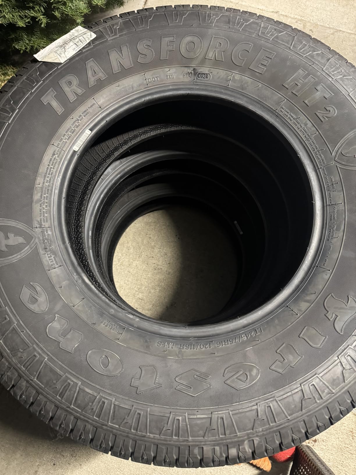 Firestone Transforce HT2 Highway Terrain Commercial Light Truck Tire LT245/75R16 120 R E customer photo 1