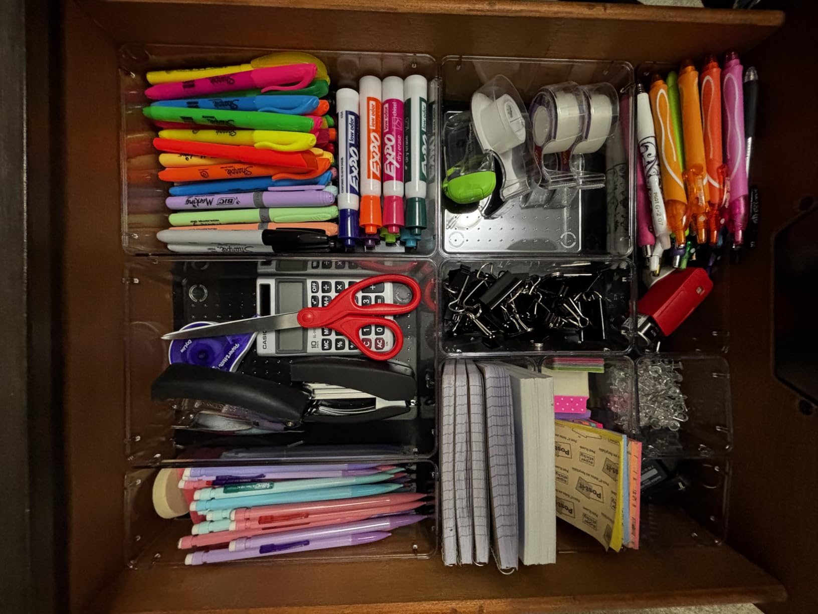 SMARTAKE 13-Piece Drawer Organizers with Non-Slip Silicone Pads, 5-Size customer photo 2