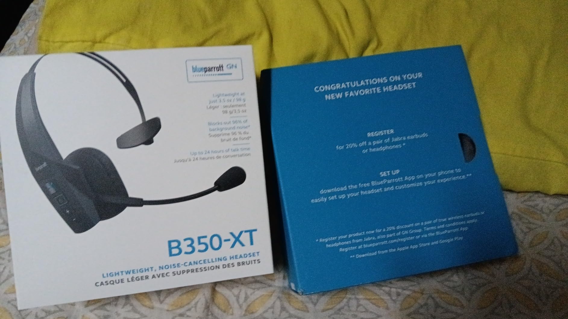 BlueParrott B350-XT Bluetooth Headset customer photo 1