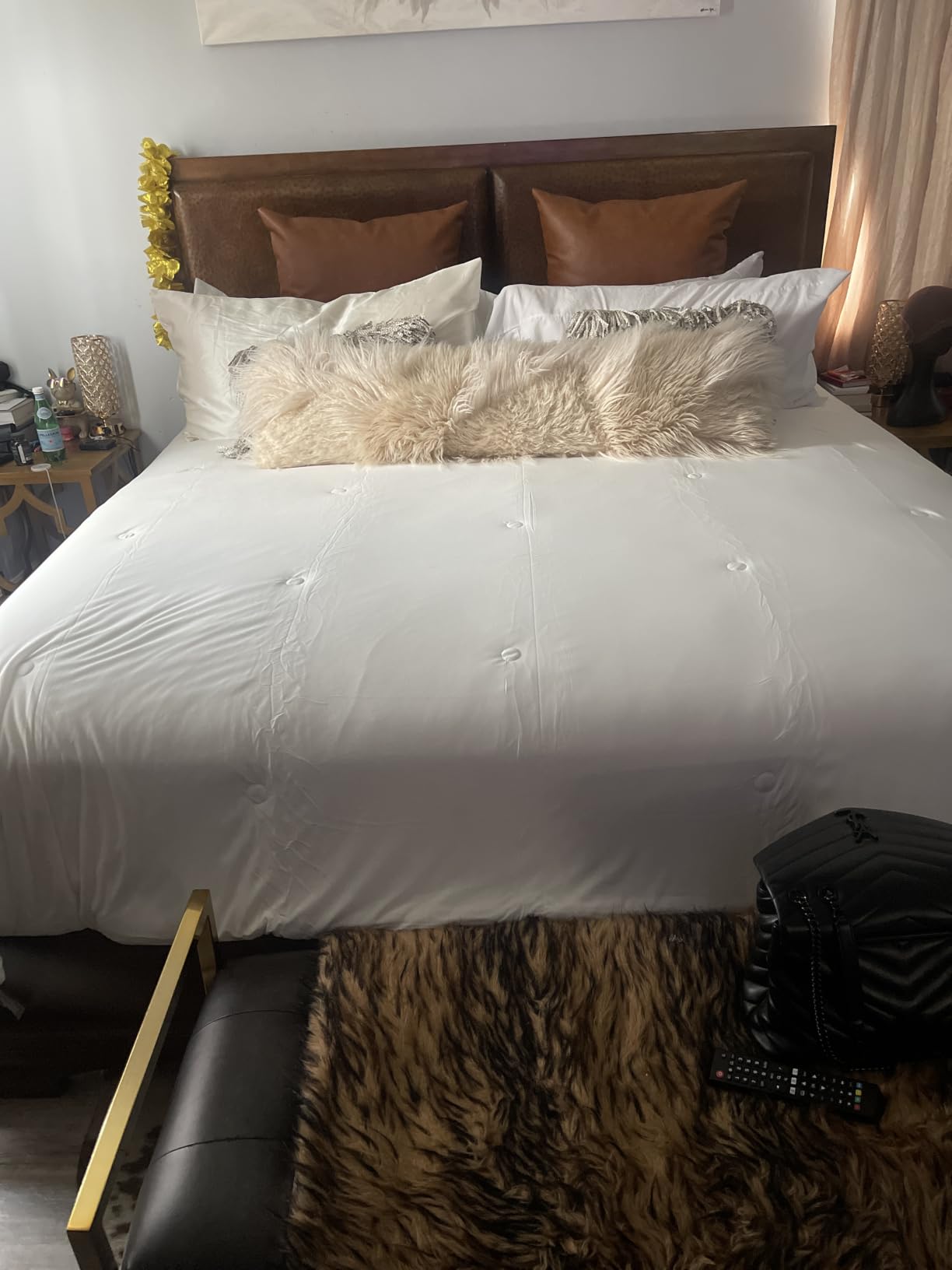 Bedsure PureWoven 100% Rayon Derived from Bamboo, Queen Sheets, 4 Pieces customer photo 2