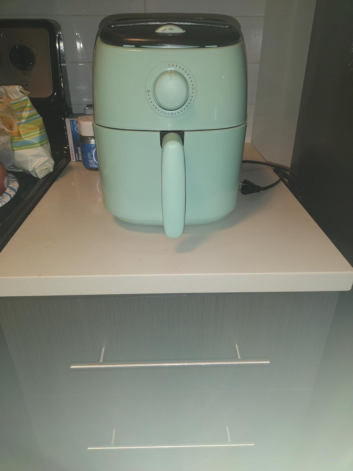 Dash Tasti-Crisp Air Fryer, 2.6 Quart, Aqua customer photo 1