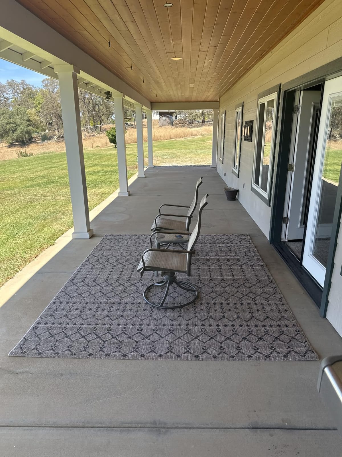 JONATHAN Y Moroccan Geometric Indoor Outdoor Area Rug 9X12 Black/Gray, Ourika Textured Weave for Backyard, Patio, Porch, Easy-Cleaning, High Traffic, Pet-Friendly, Non-Shedding (SMB108F-9) customer photo 1