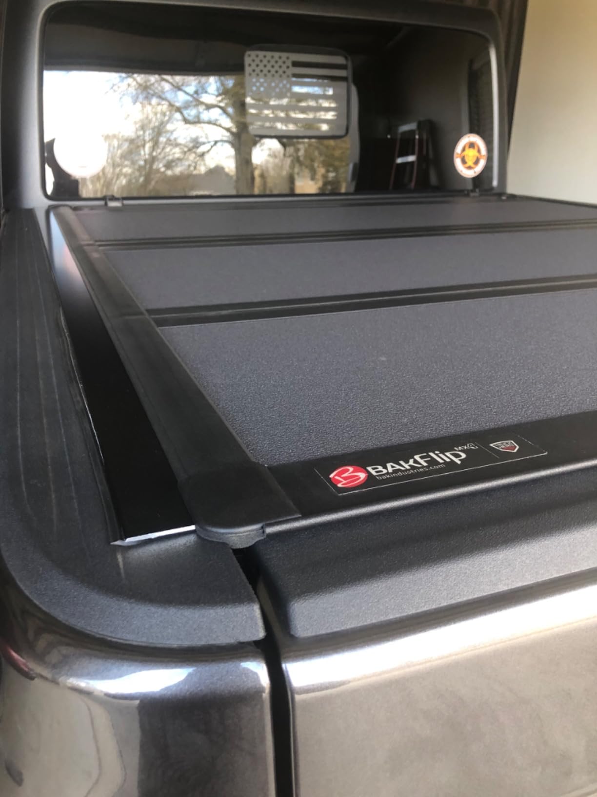 RealTruck BAK BAKFlip MX4 Hard Folding Truck Bed Tonneau Cover | 448701 | Fits 2020-2026 Jeep Gladiator 5' Bed (60.3