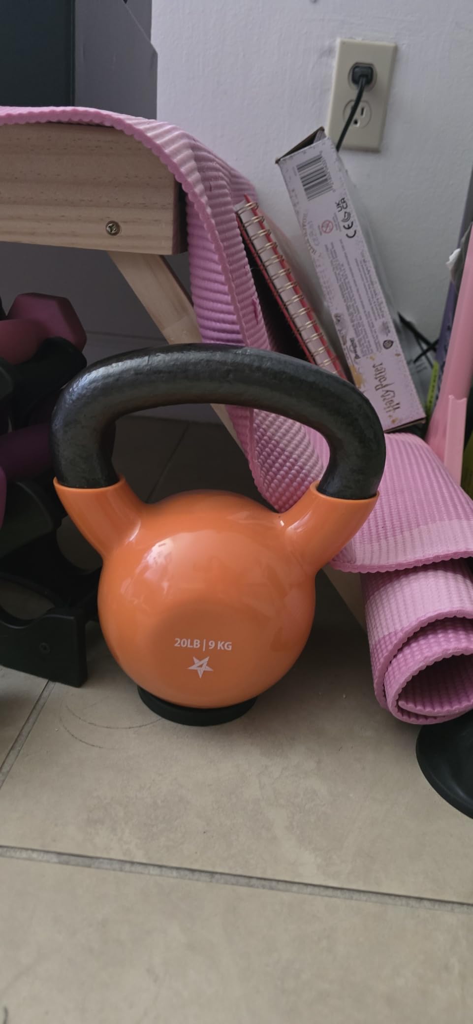 Yes4All Kettlebells Rubber Base, Kettlebell Set for Women, Strength Training Kettlebells Weights (10-65 lbs) customer photo 1