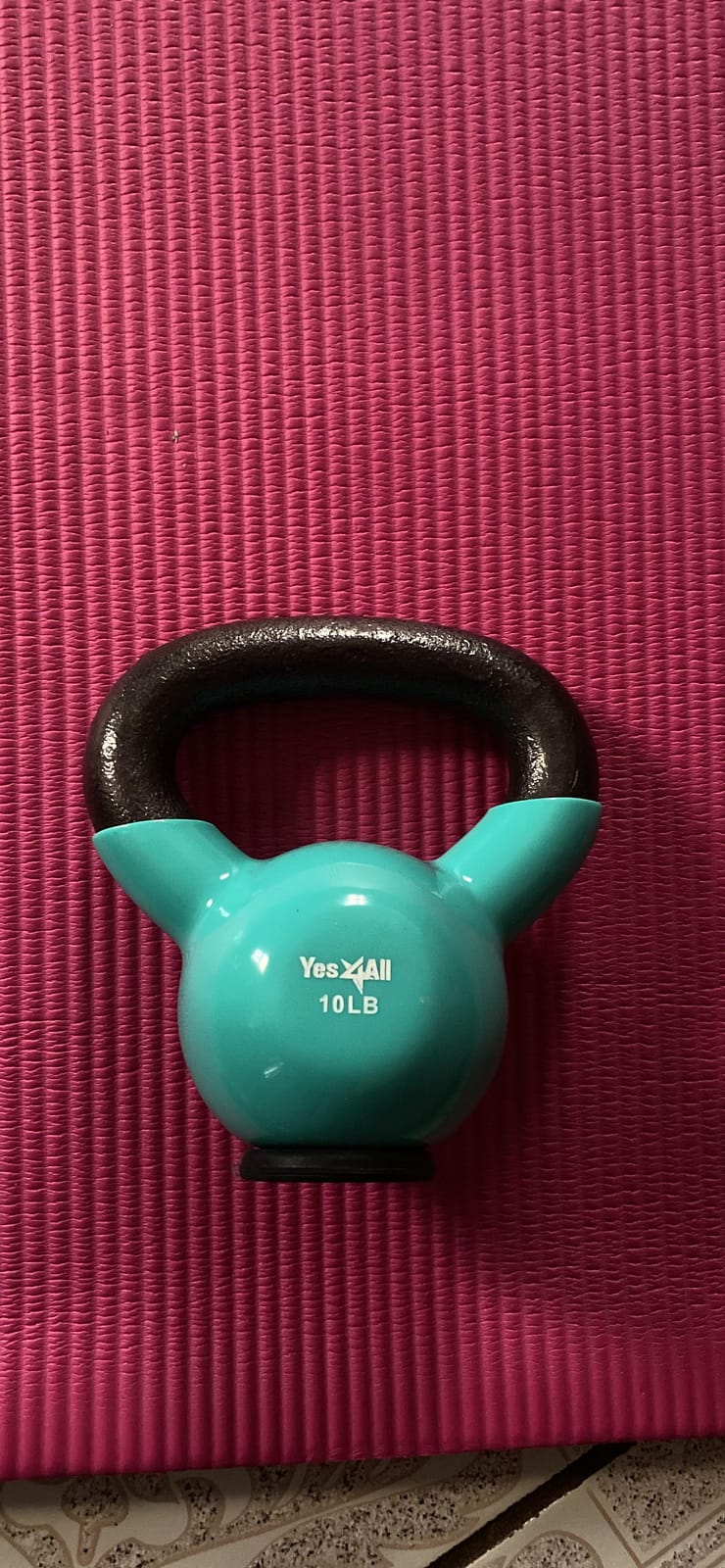 Yes4All Kettlebells Rubber Base, Kettlebell Set for Women, Strength Training Kettlebells Weights (10-65 lbs) customer photo 2