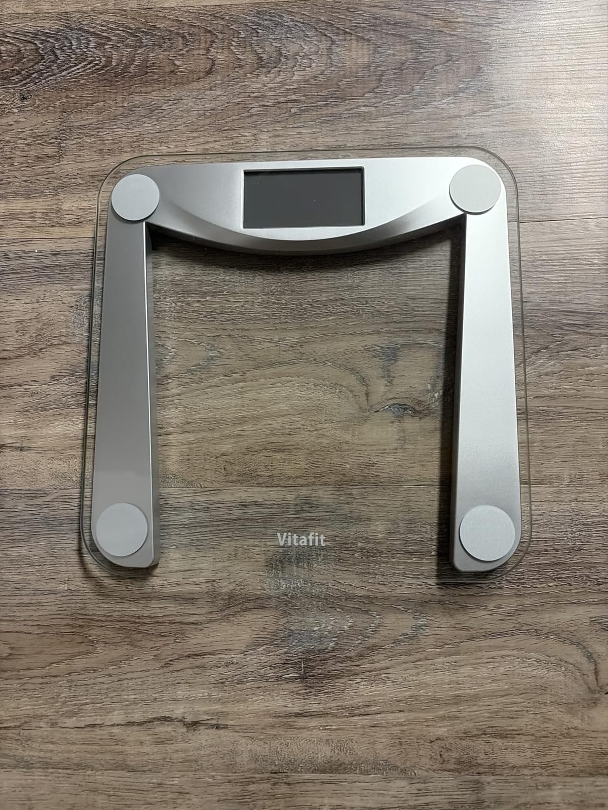 Vitafit Bathroom Scale for Body Weight Accuracy 0.1lb, 400lb,Clear Glass customer photo 2