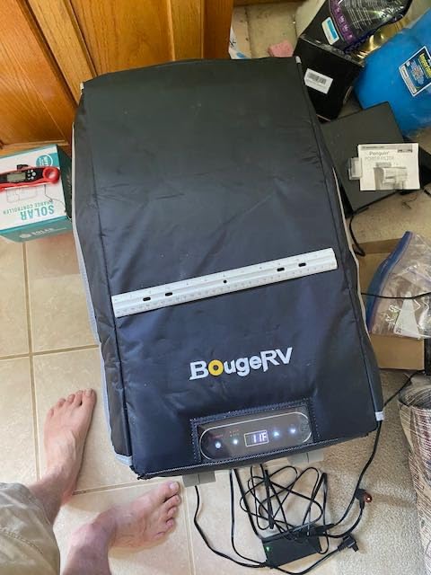 BougeRV 12V Refrigerator 53 Quart, Electric Car Cooler with MAX/ECO Mode customer photo 1