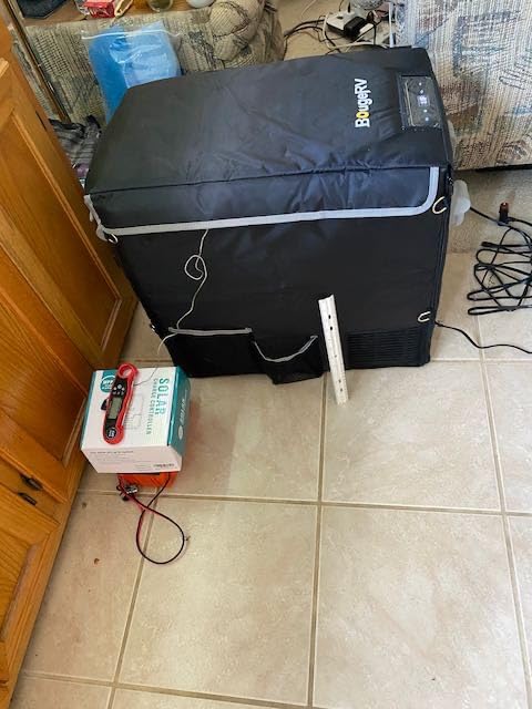 BougeRV 12V Refrigerator 53 Quart, Electric Car Cooler with MAX/ECO Mode customer photo 2