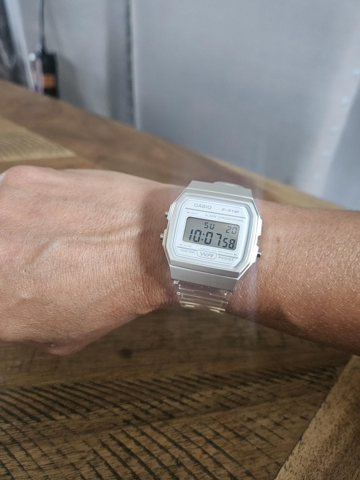 Casio F91W Series | Digital Watch | Water Resistant | LED Light | 1/100 SEC Stopwatch | Regular Time Keeping (HR, Min, SEC, PM, Date, Day) | Daily Alarm | Lightweight | 7 Year Battery customer photo 1