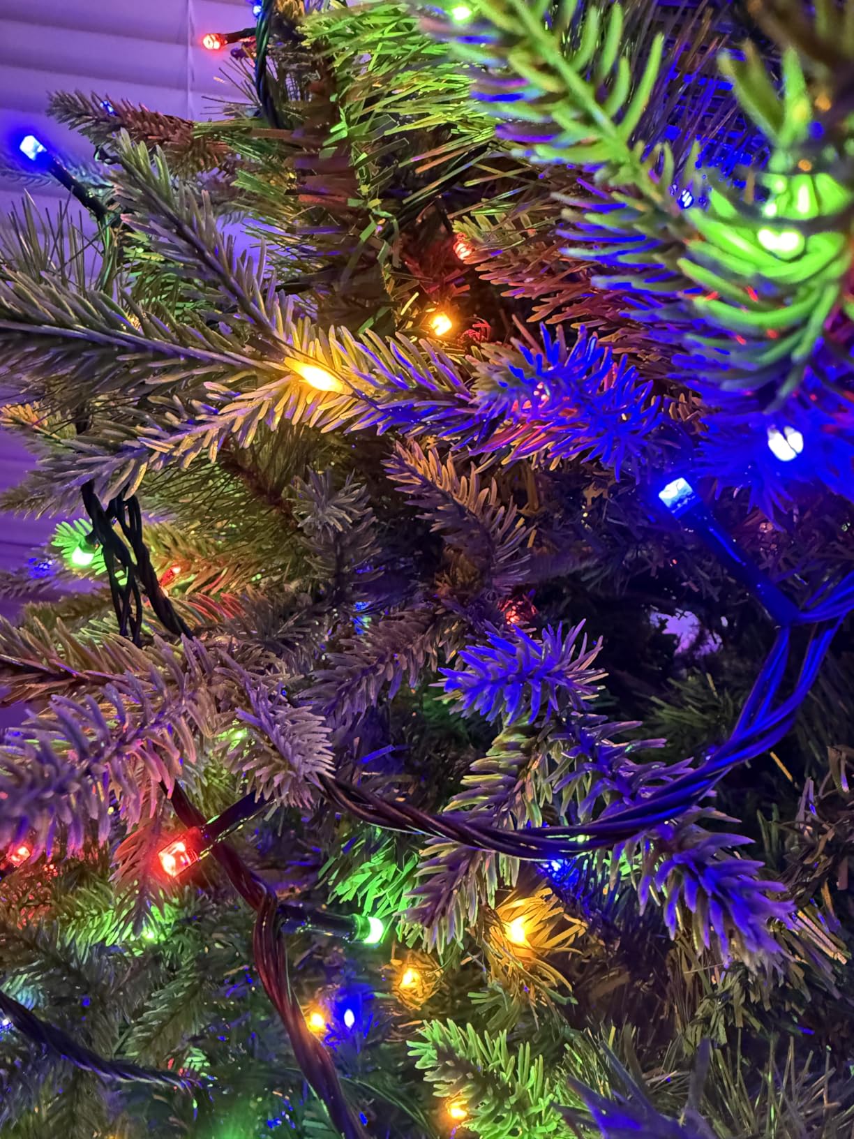 Extendable Christmas String Lights Indoor Outdoor 75.8FT 200 LED Warm White customer photo 2