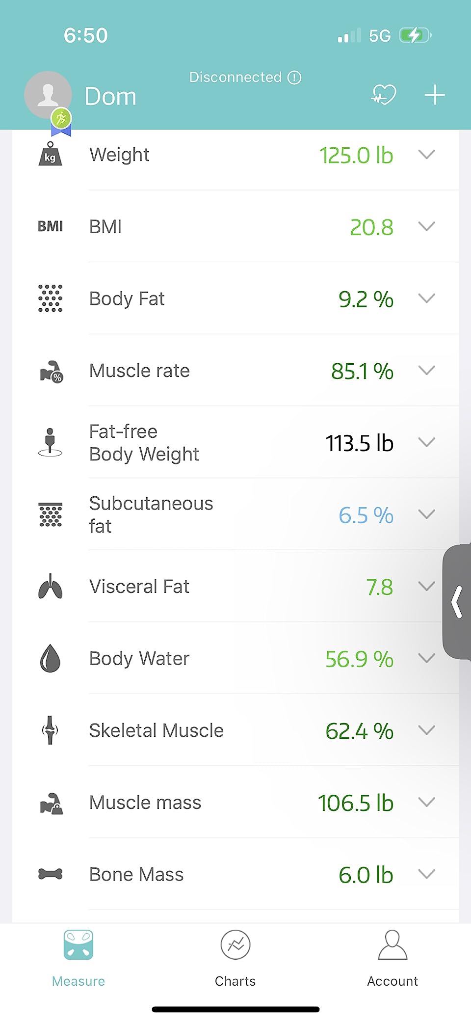 Posture Scale for Body Weight, Digital Bathroom Smart Scale, 13 Body Composition Analyzer Sync Weight Scale BMI Health Monitor Sync Apps 400lbs - Black customer photo 1