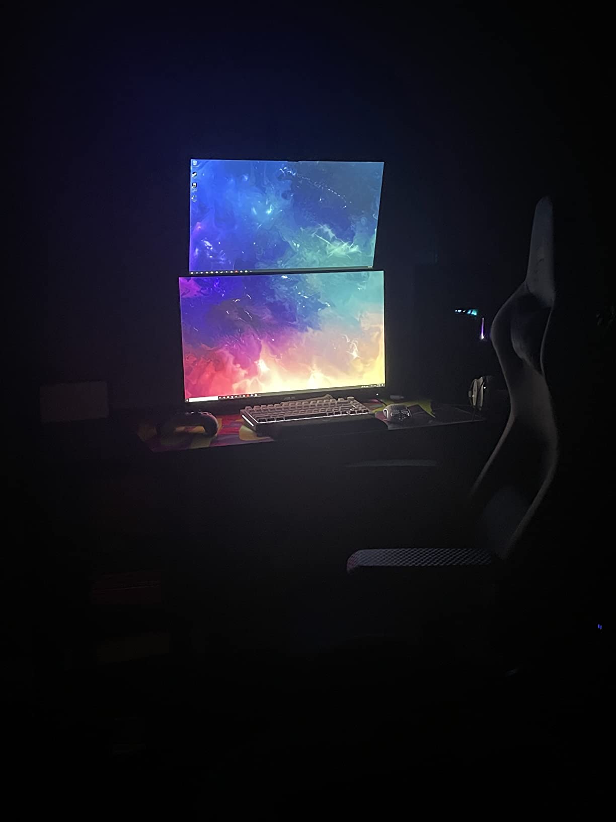 ASUS TUF Gaming VG27AQL1A 27” HDR Monitor, 1440P WQHD (2560 x 1440), 170Hz (Supports 144Hz), IPS, 1ms, G-SYNC Compatible, Extreme Low Motion Blur Sync, HDR400, 130% sRGB, Eye Care, HDMI DisplayPort customer photo 1