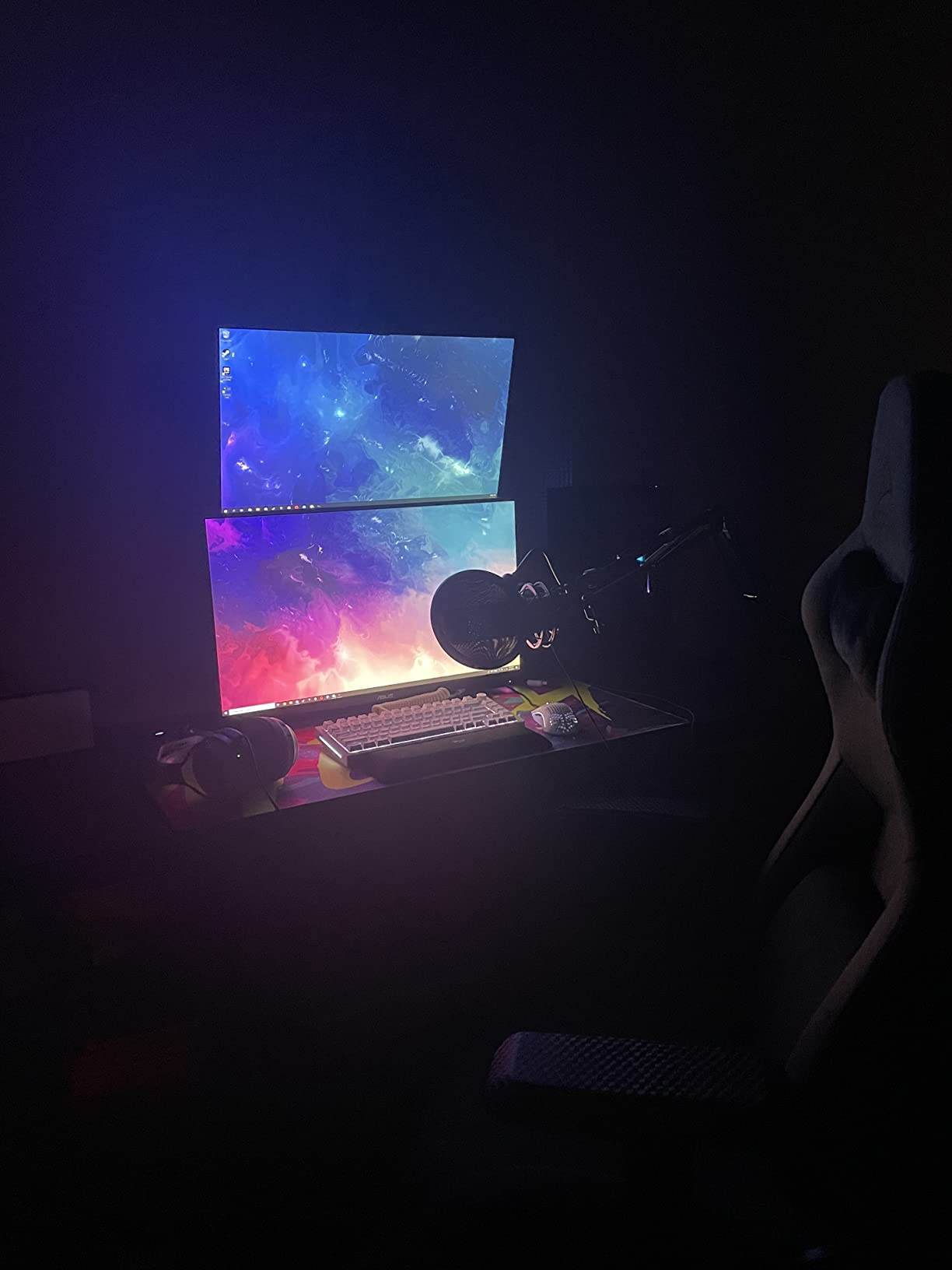 ASUS TUF Gaming VG27AQL1A 27” HDR Monitor, 1440P WQHD (2560 x 1440), 170Hz (Supports 144Hz), IPS, 1ms, G-SYNC Compatible, Extreme Low Motion Blur Sync, HDR400, 130% sRGB, Eye Care, HDMI DisplayPort customer photo 2