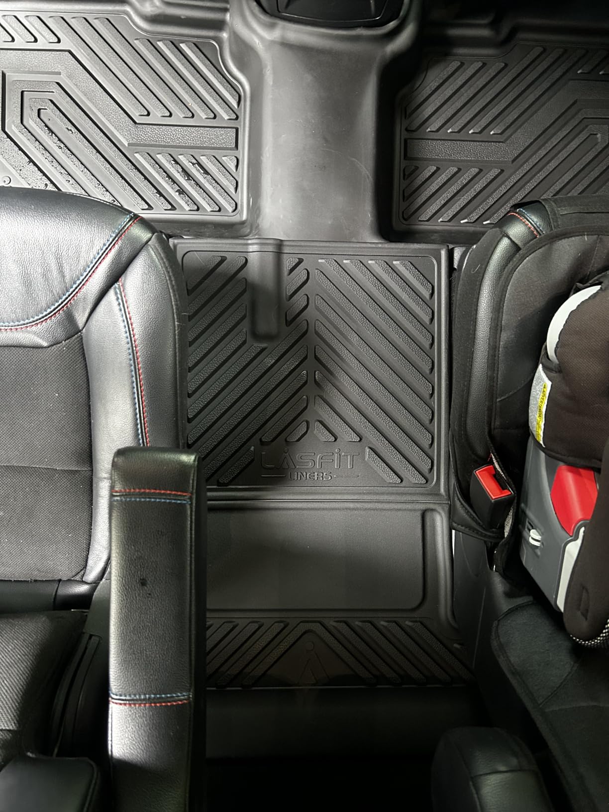 LASFIT Floor Mats for Ford F-150 2015-2026 SuperCrew, w/o Fold Flat Storage customer photo 1
