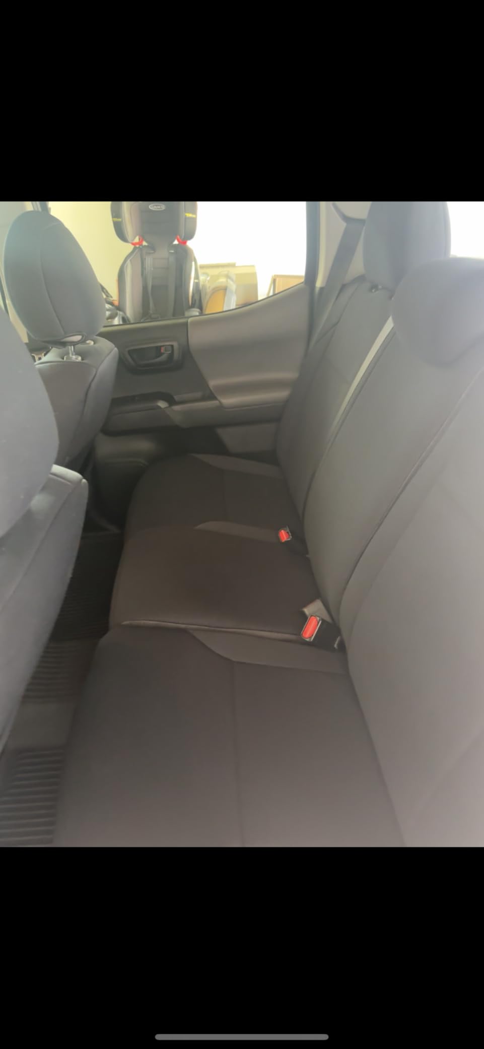 Rough Country Neoprene Seat Covers for Toyota Tacoma (2016-2023) - Waterproof, UV Resistant, Foam Padded, F/R Seat Cover Set customer photo 1