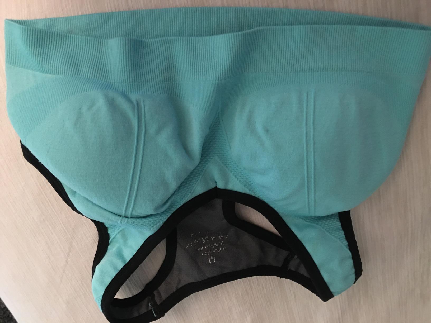 Double Couple Sports Bras for Women Racerback High Impact Support Workout customer photo 2