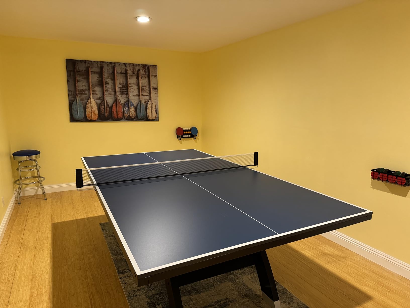 Ping Pong Table for Billiard Table | Conversion Table Tennis Game Table | Table Tennis Table with Ping Pong Paddle Set | Conversion Top for Pool Table Games | Ping Pong Table Top customer photo 2