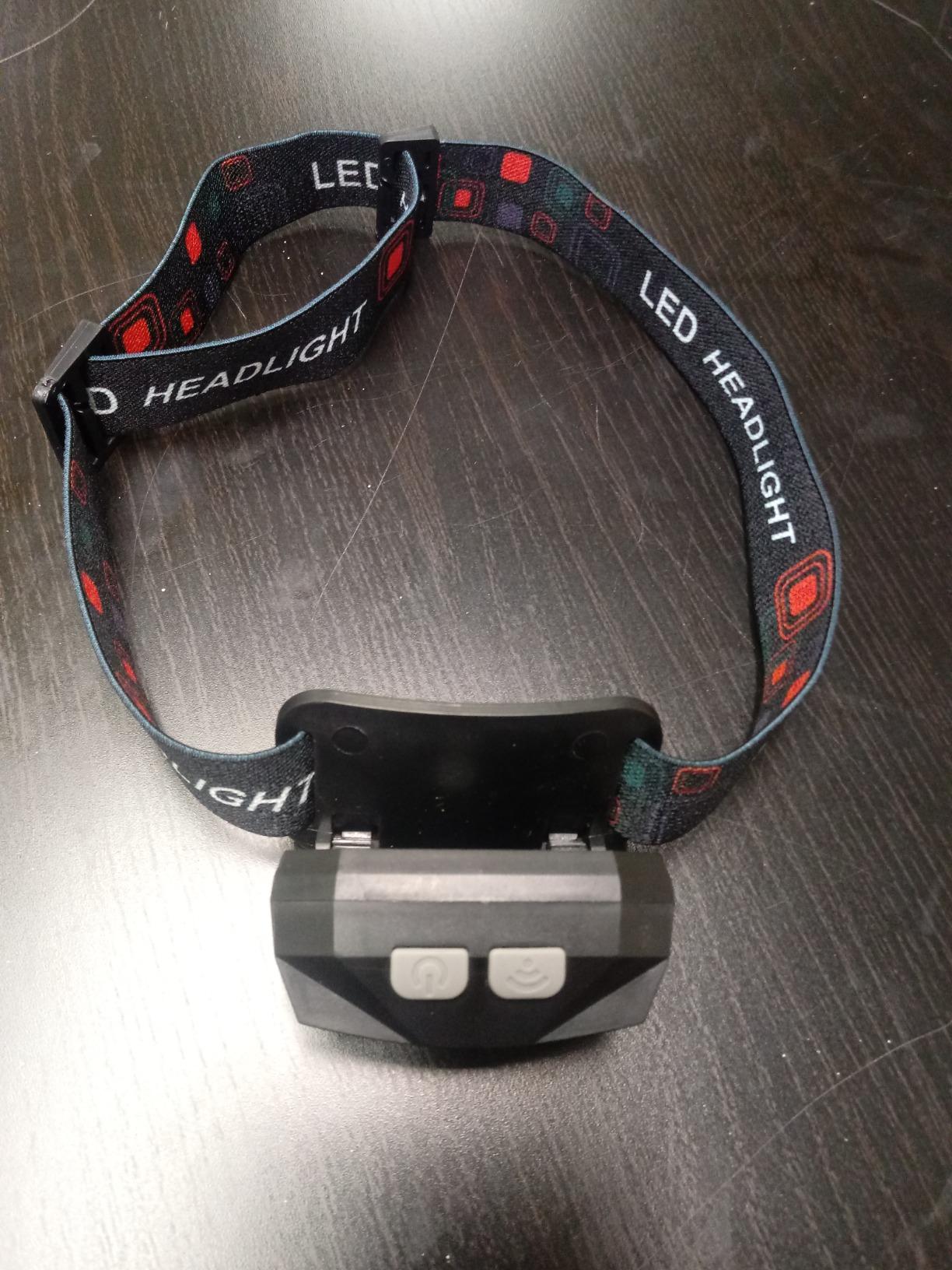 LHKNL Headlamp Flashlight, Lumen Bright Head Lamps LED Rechargeable Camping customer photo 2