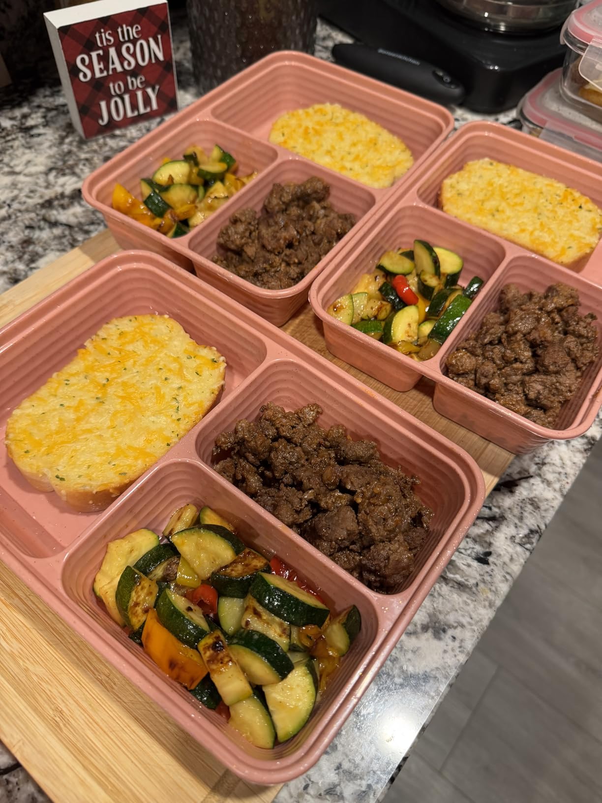 Bentgo Prep 3-Compartment Meal Prep Containers with Lids, 20 Piece Set customer photo 1