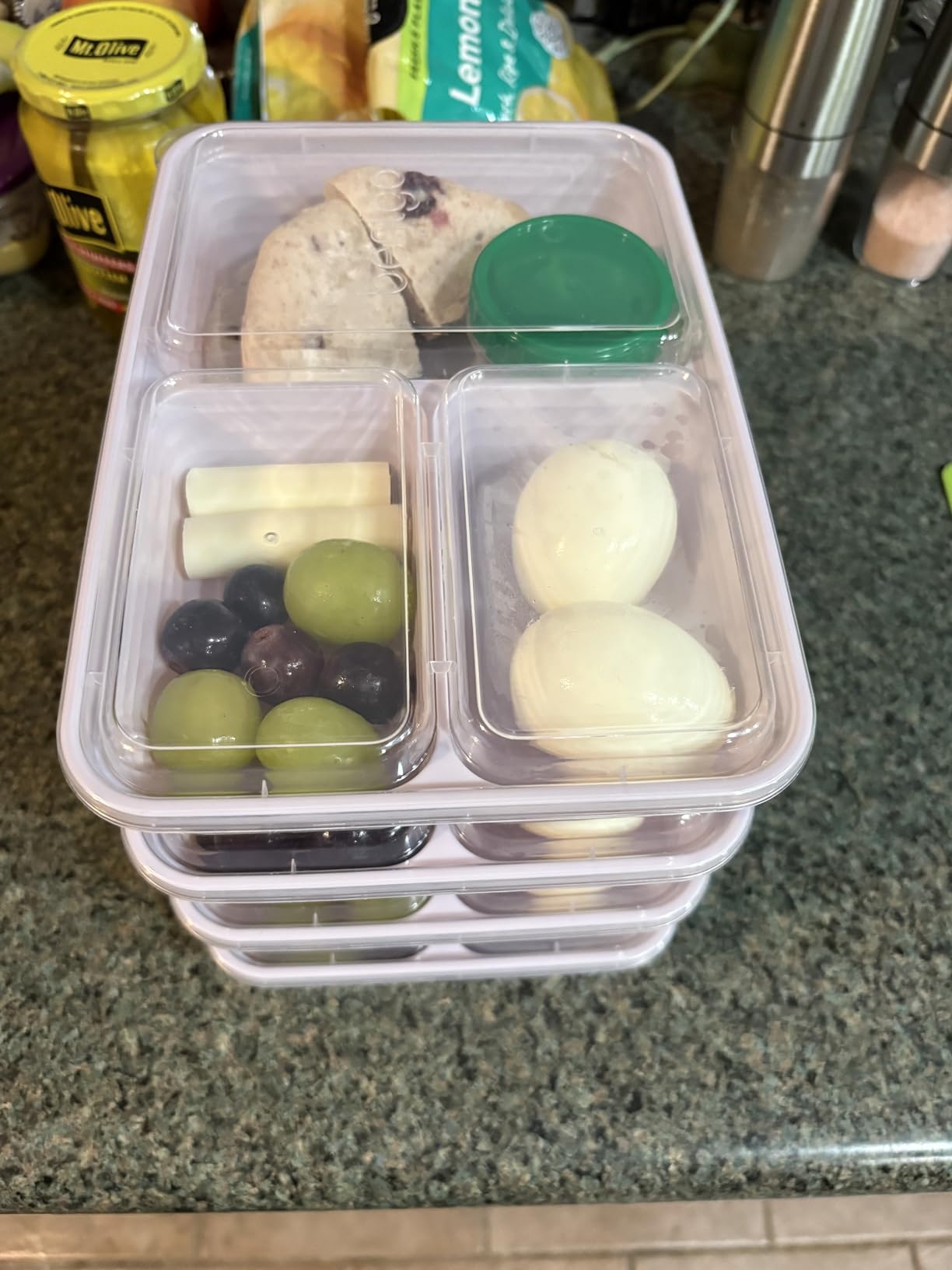 Bentgo Prep 3-Compartment Meal Prep Containers with Lids, 20 Piece Set customer photo 2
