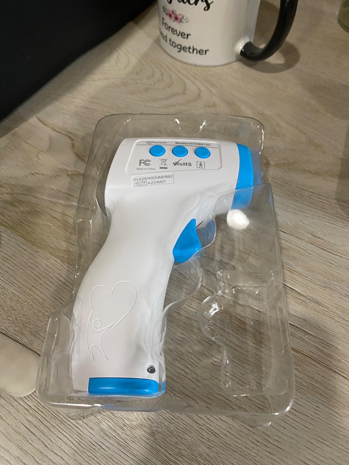 Digital Thermometer for Adults and Kids, No Touch Forehead Thermometer customer photo 1