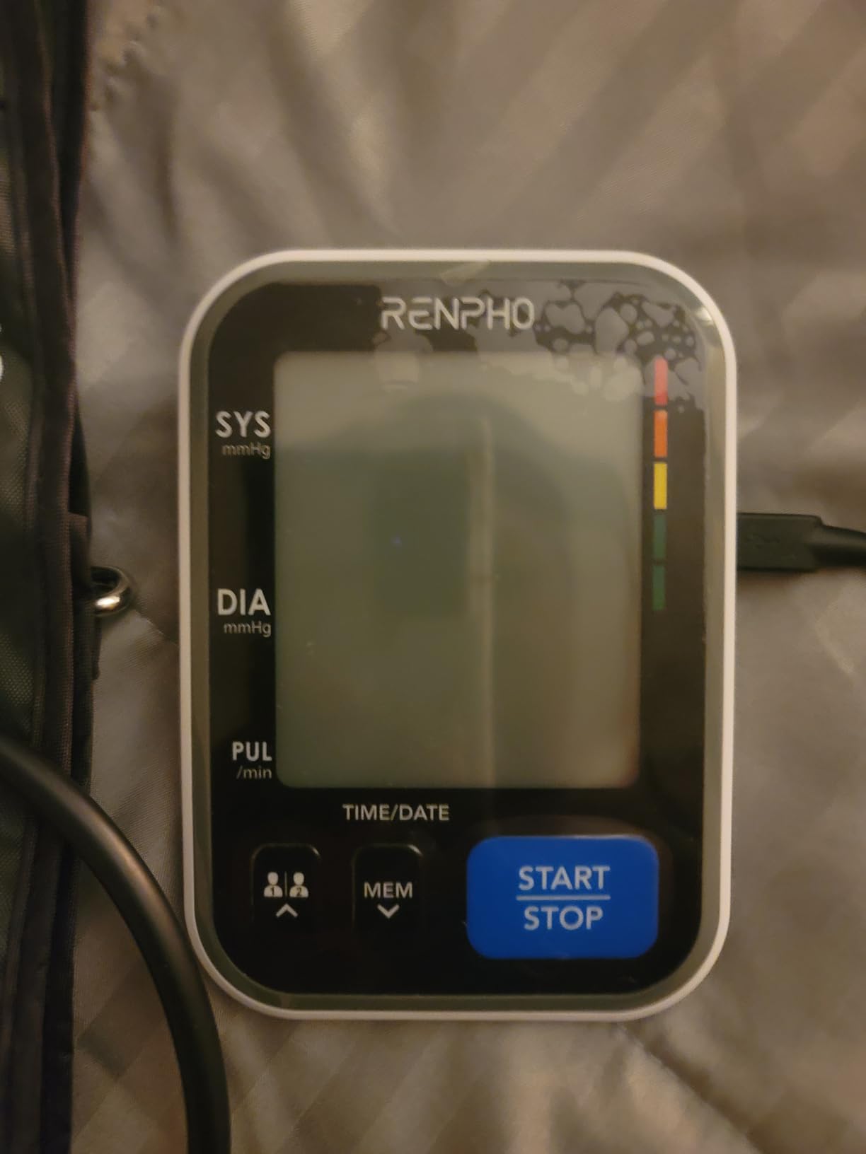 RENPHO Smart Blood Pressure Monitor, Wide Cuff, Data Storage, Bluetooth customer photo 2