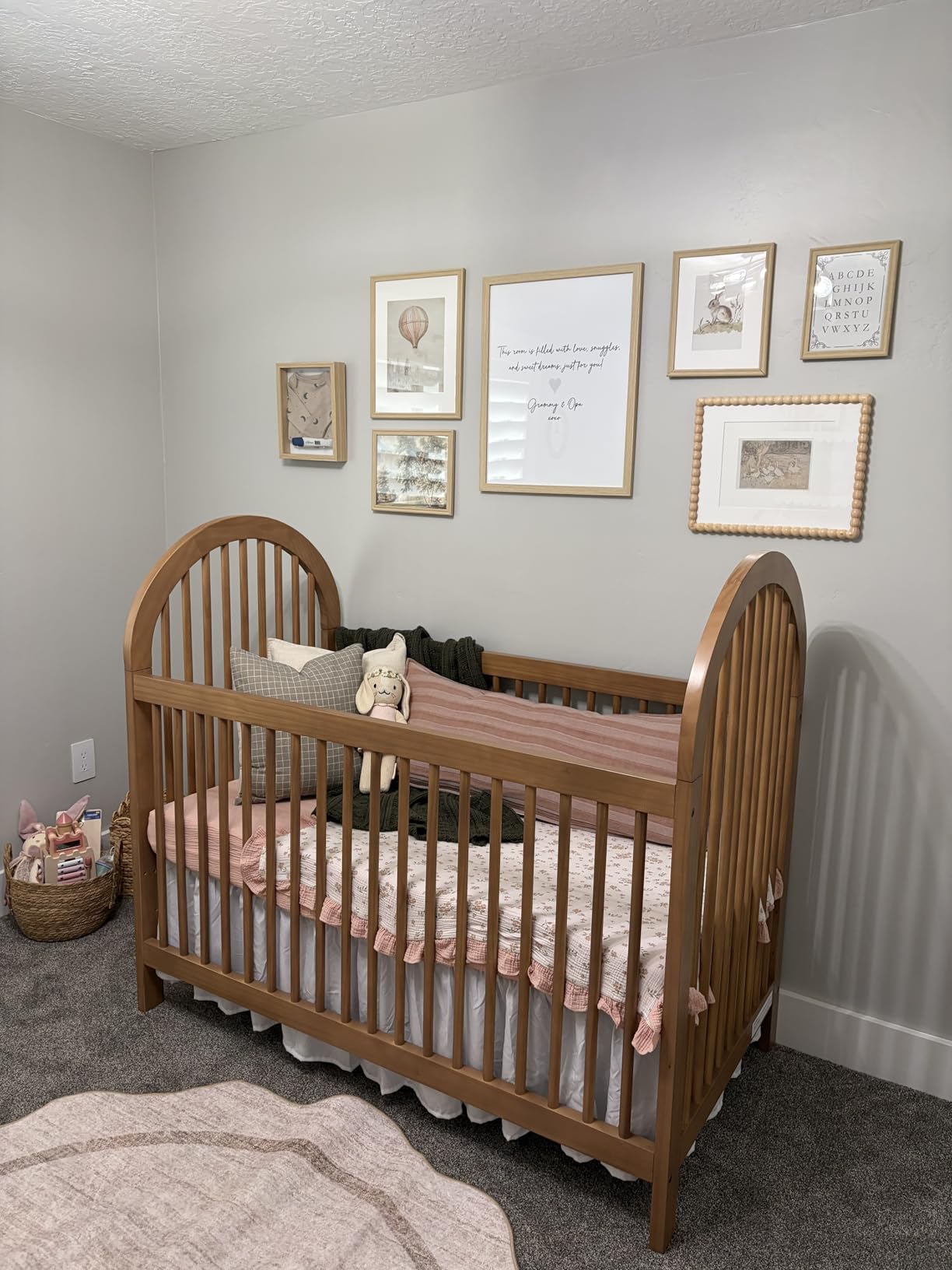 Babelio Breathable Crib Mattress, Dual Sided, Memory Foam Toddler Mattress customer photo 1