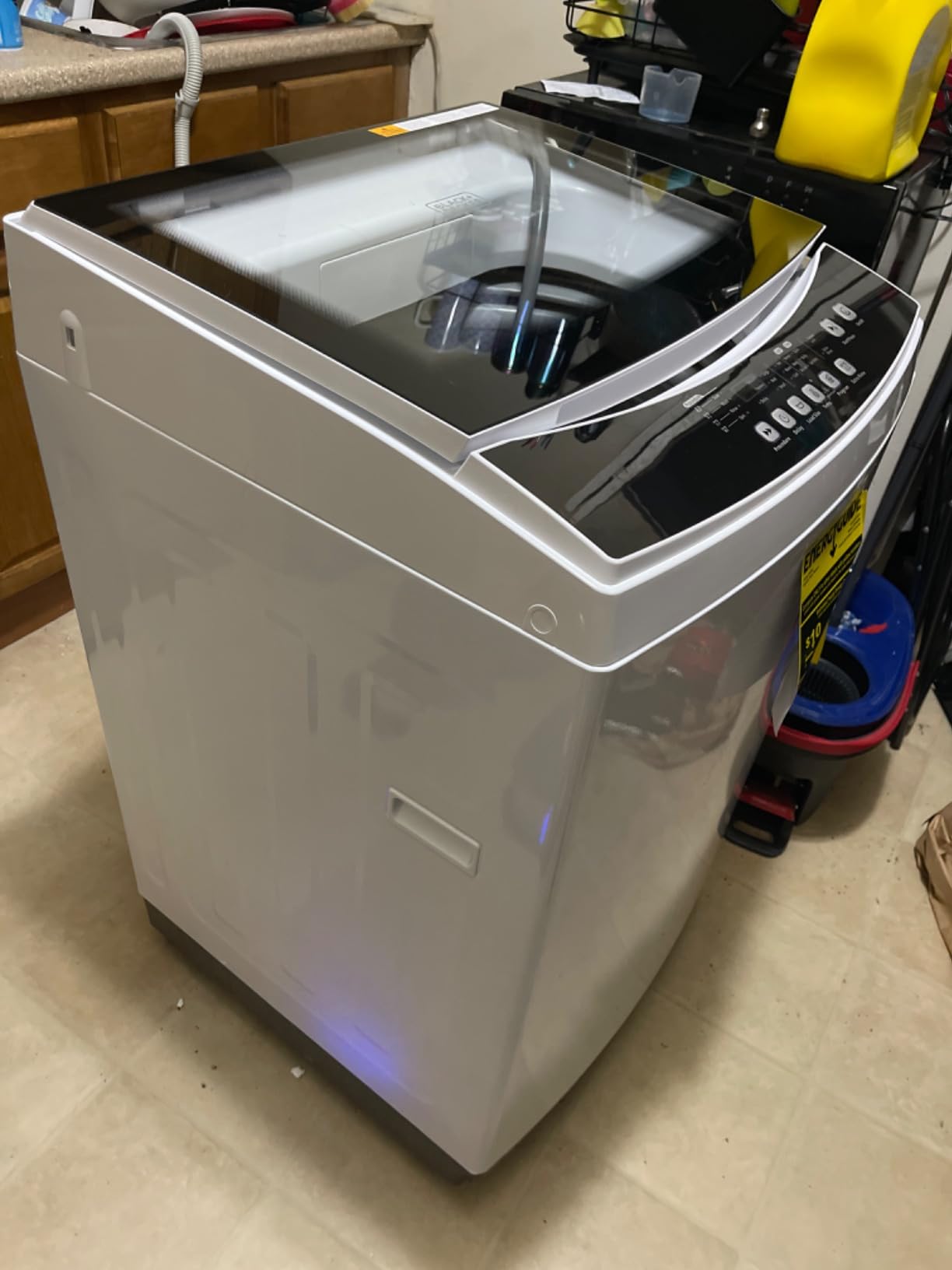 BLACK+DECKER 2.0 Cu. Ft. Portable Washer, 15.4 lb. Capacity, BPWM20W, White customer photo 2