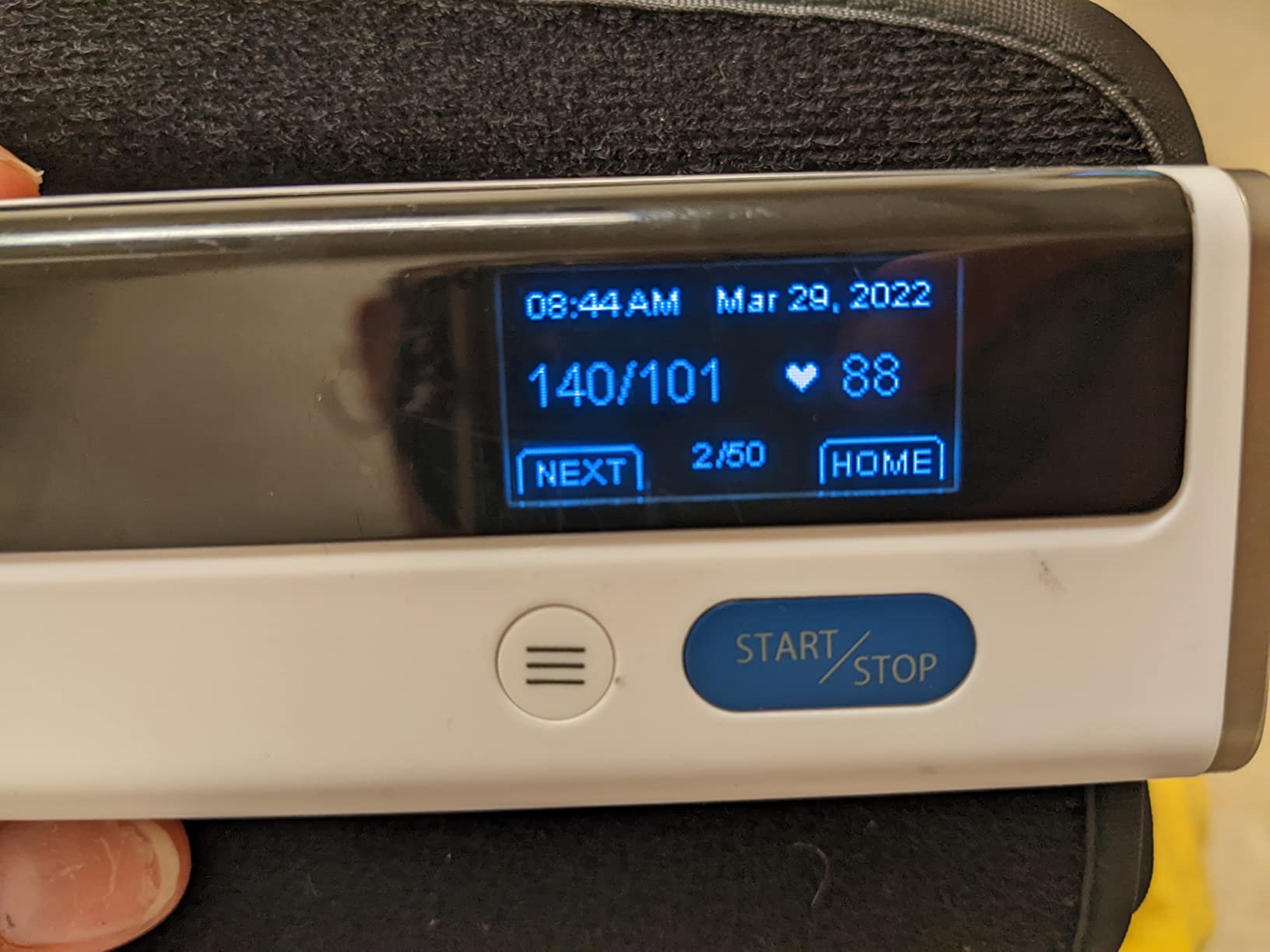 Wellue BP2A Smart Blood Pressure Monitor - Wireless Uppr Arm Cuff Bluetooth BP Machine with One Piece Design, Stores Historical Data and Connects Easily to The APP for iOS & Android customer photo 2