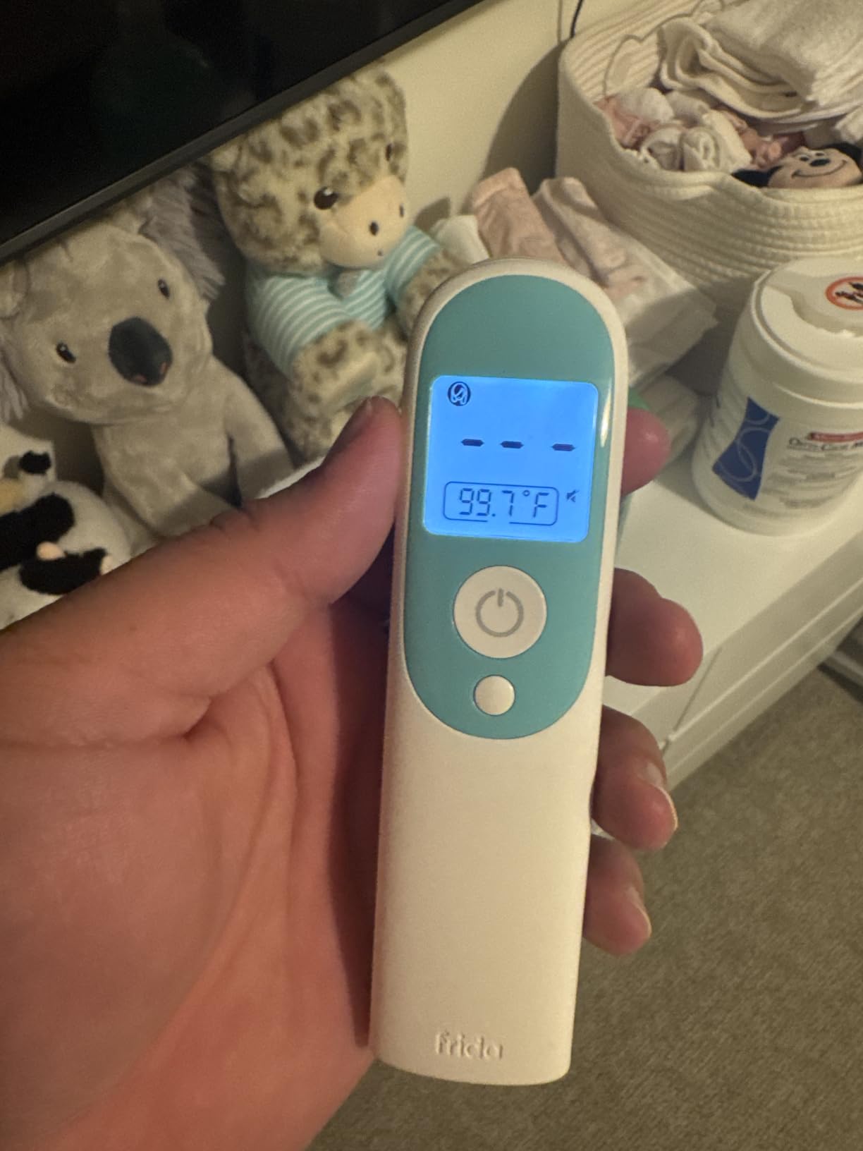 Frida Baby 3-in-1 Infrared Thermometer for Ear, Forehead & Touchless customer photo 1