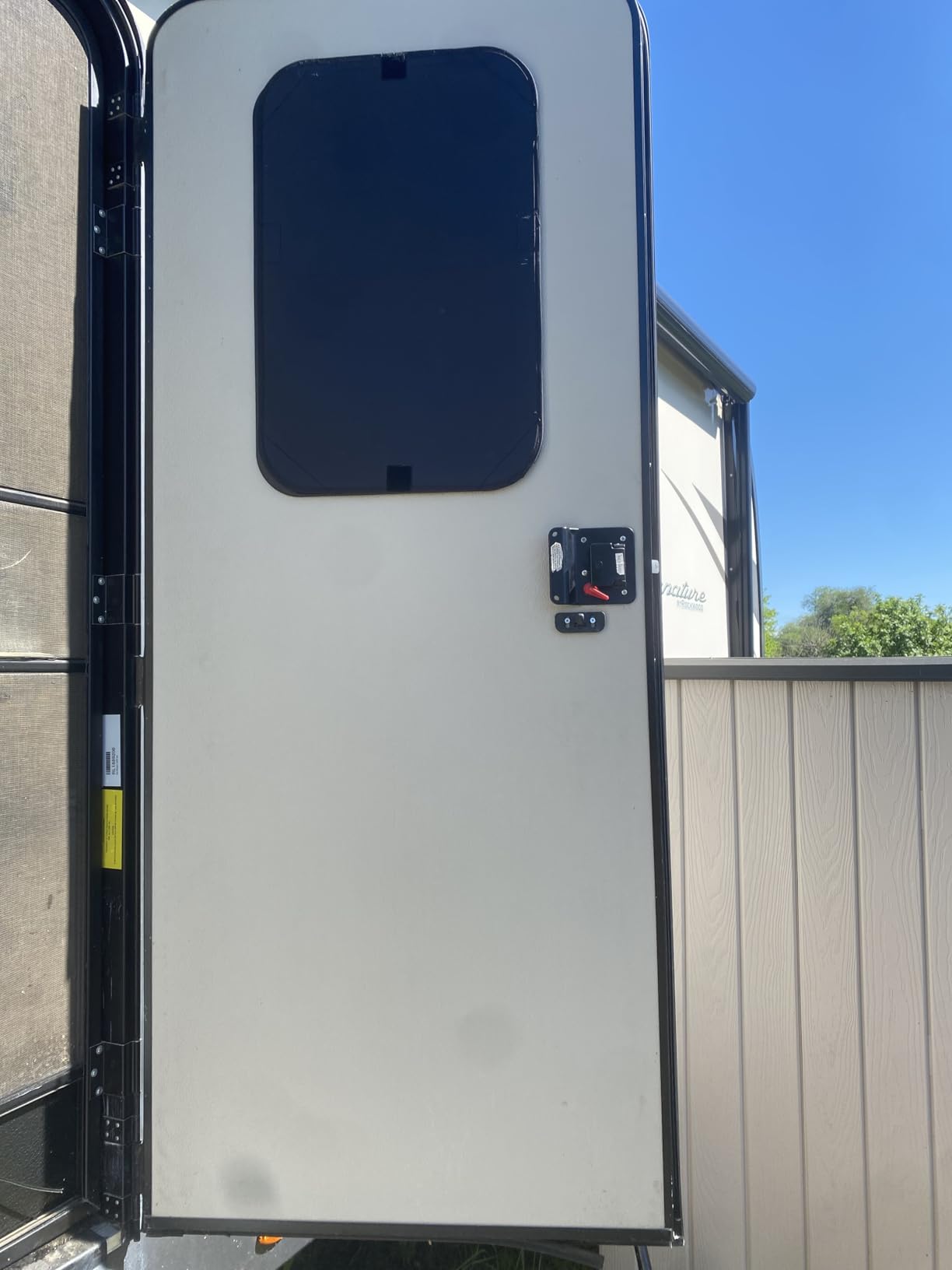 RV Door Window Shade Cover, Insulated Blackout Camper Inside Accessory customer photo 1