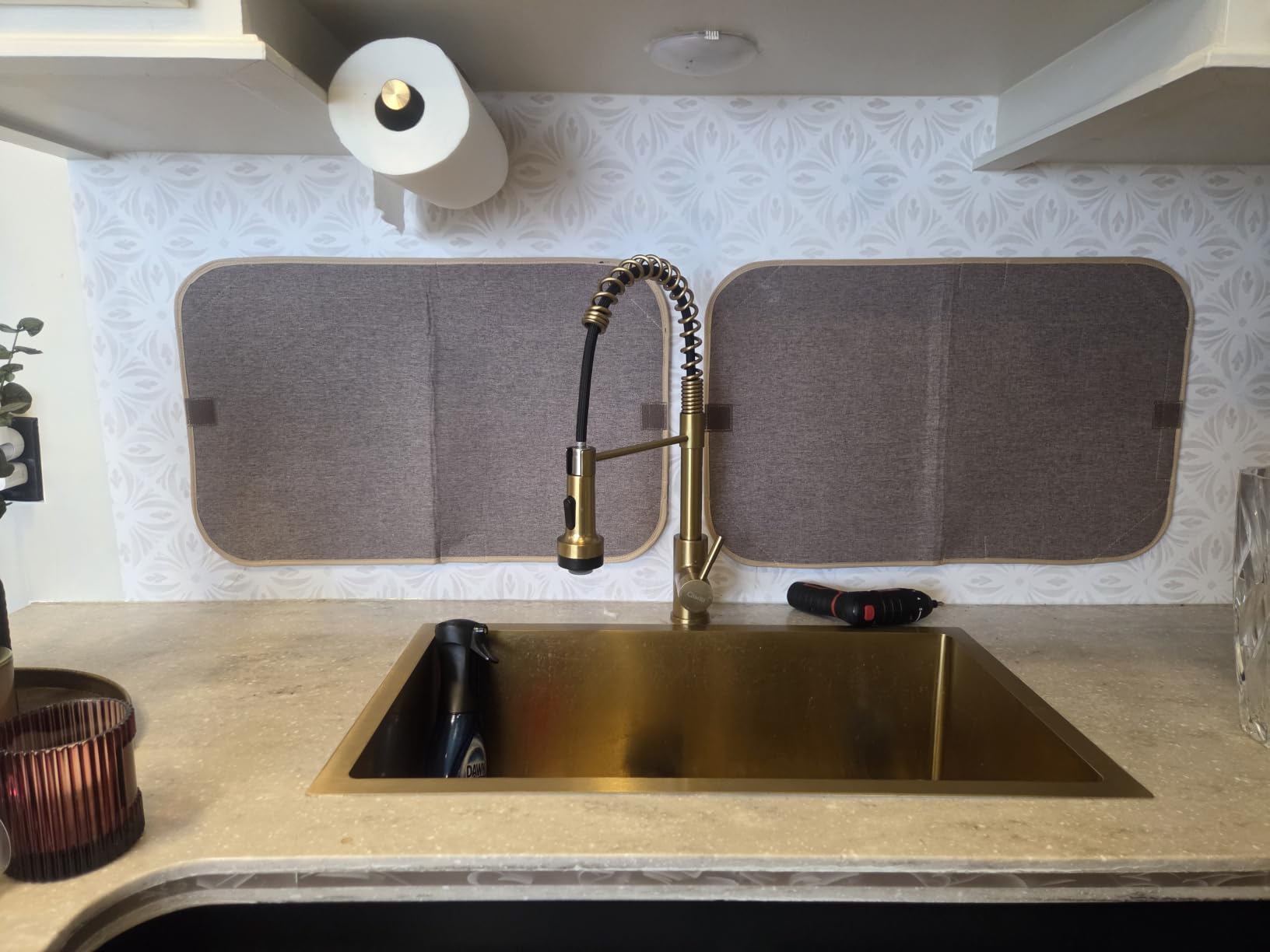 RV Door Window Shade Cover, Insulated Blackout Camper Inside Accessory customer photo 2