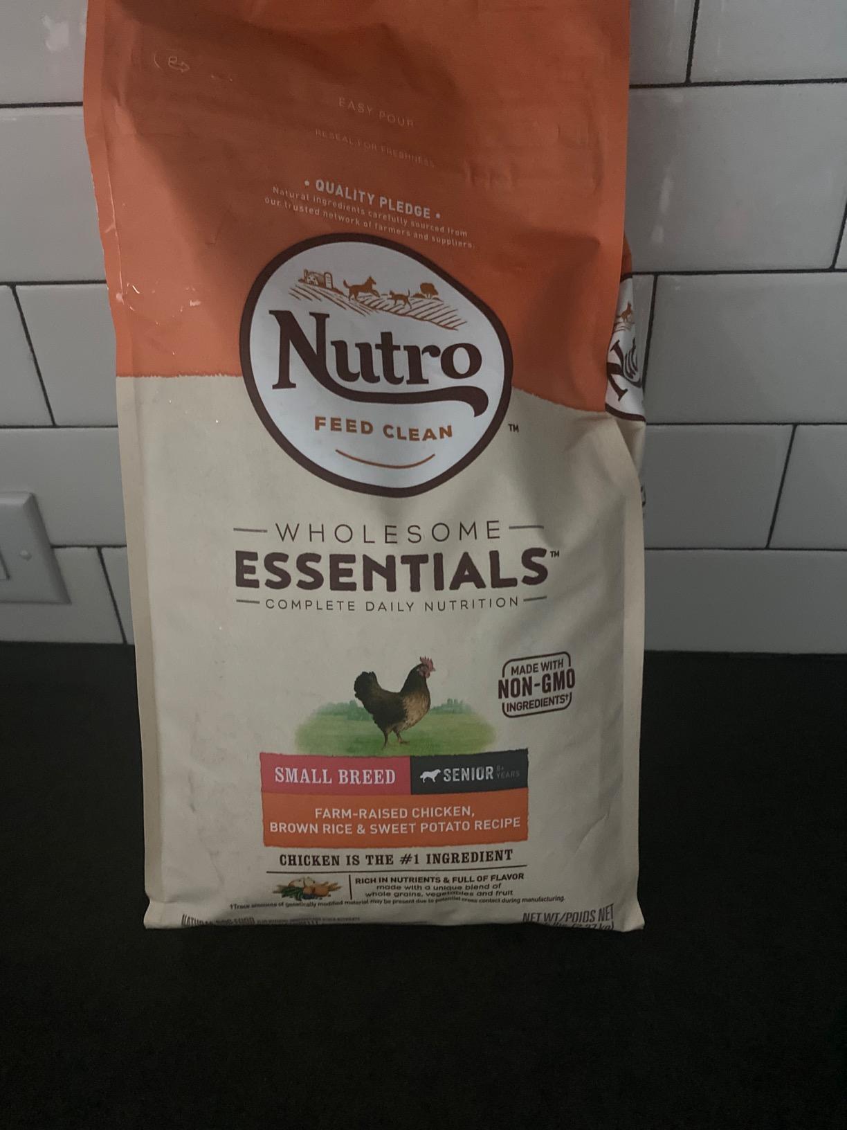 Nutro Natural Choice Senior Dry Dog Food, Chicken & Brown Rice, 13 lb customer photo 1