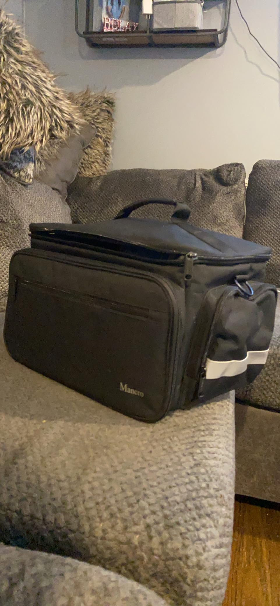 Mancro Medical Bag, Home Health Nurse Bag with Nonslip Bottom, Black customer photo 1