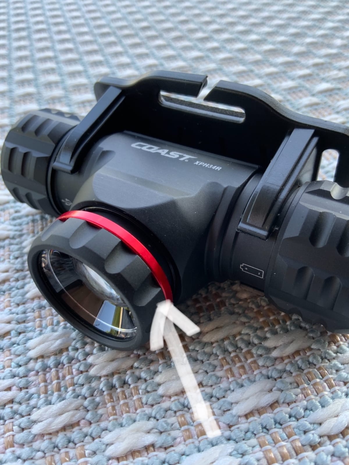 Coast XPH34R 2700 Lumen USB-C Rechargeable-Dual Power LED Headlamp with Pure Beam Twist Focus and Magnetic Base customer photo 2