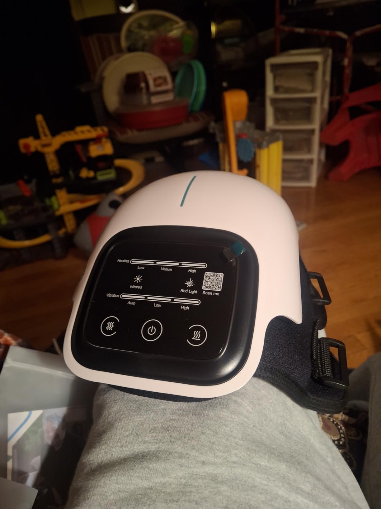 Knee Massager Smart for Pain Relief with Heat and Red Light Therapy, 2026 Updated Edition, Relax Tight Muscles, Ideal Gift for Men & Women, FSA-HSA Eligible customer photo 2