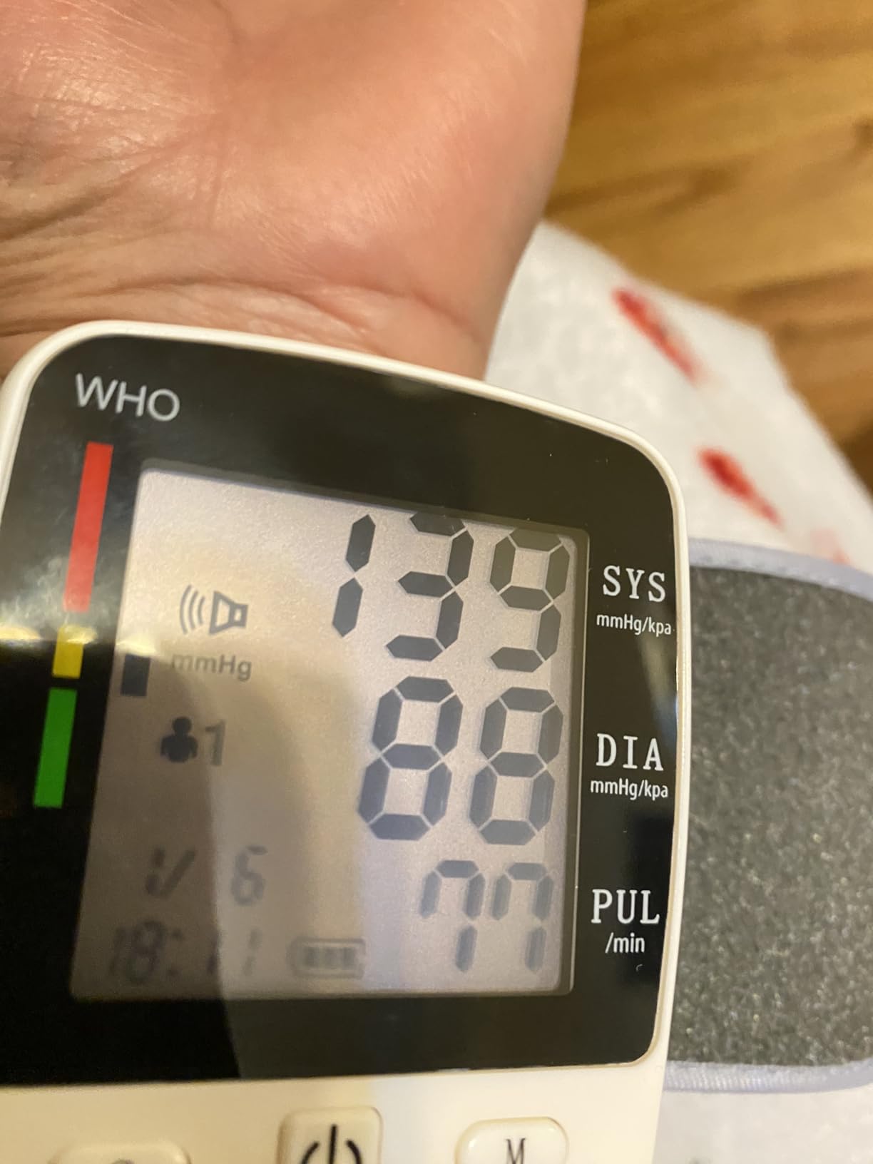 FDA Cleared Blood Pressure Monitor Wrist BP Machine for Home Use customer photo 2
