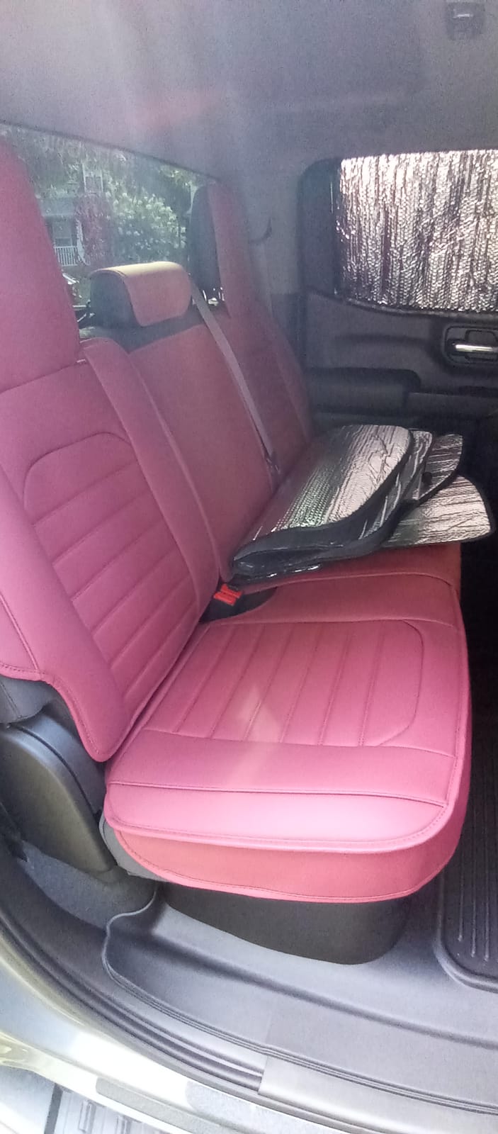 YIERTAI Chevy Silverado GMC Sierra Seat Covers for 2007-2026 1500 2500 3500 customer photo 1