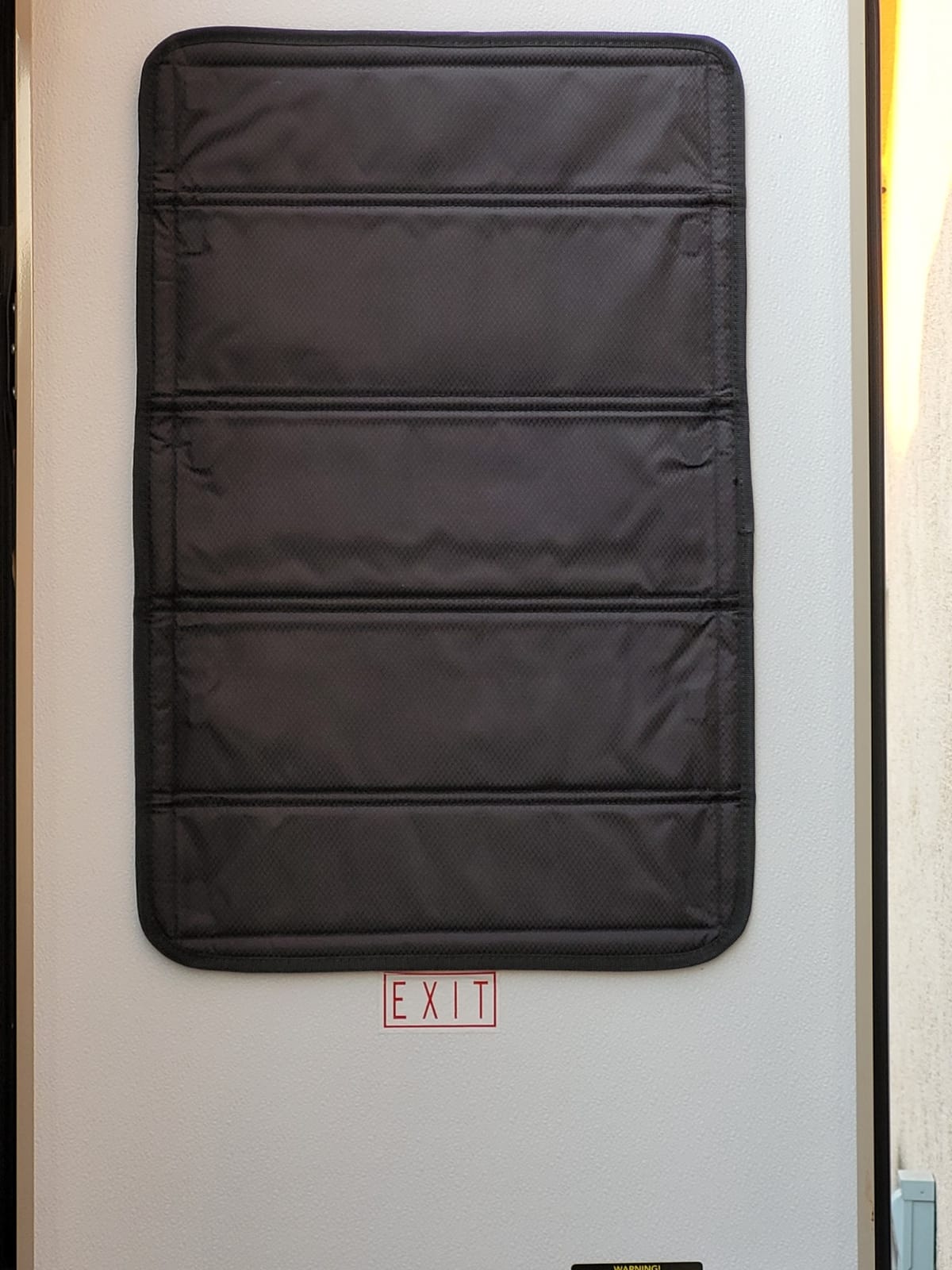 BougeRV RV Door Window Shade Cover, Foldable Sunshade Blackout, 25
