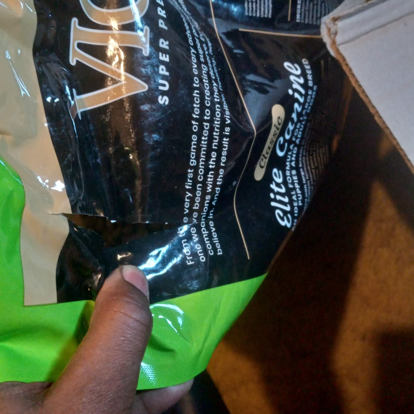 VICTOR Elite Canine Large Breed Dry Dog Food - Chicken & Fish Meal, 40 lb customer photo 1