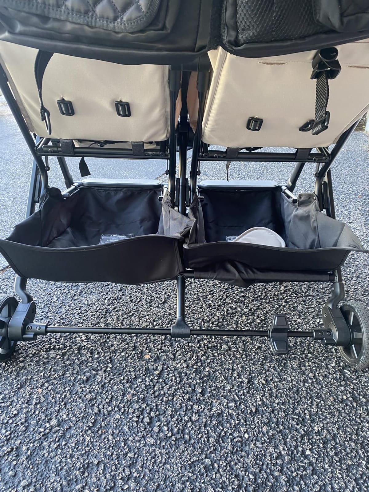 Mompush Lithe Double Stroller, Lightweight Side by Side, Infant & Toddler customer photo 2