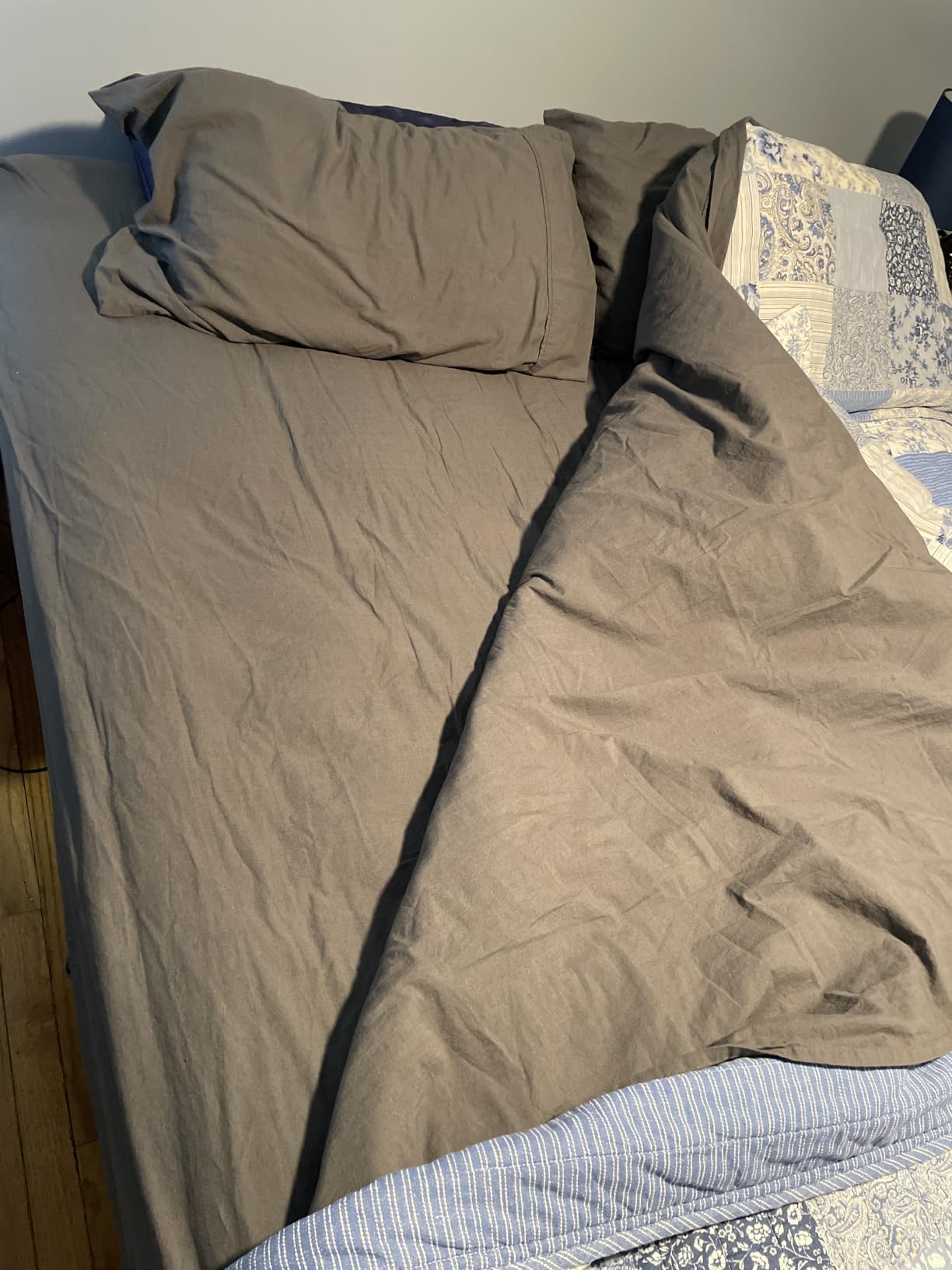 LANE LINEN King Sheets 100% Organic Cotton 4pc Percale Cooling Soft - White customer photo 2
