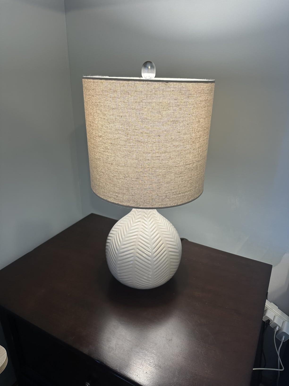 Signature Design by Ashley Rainermen Ceramic Table Lamp, 21