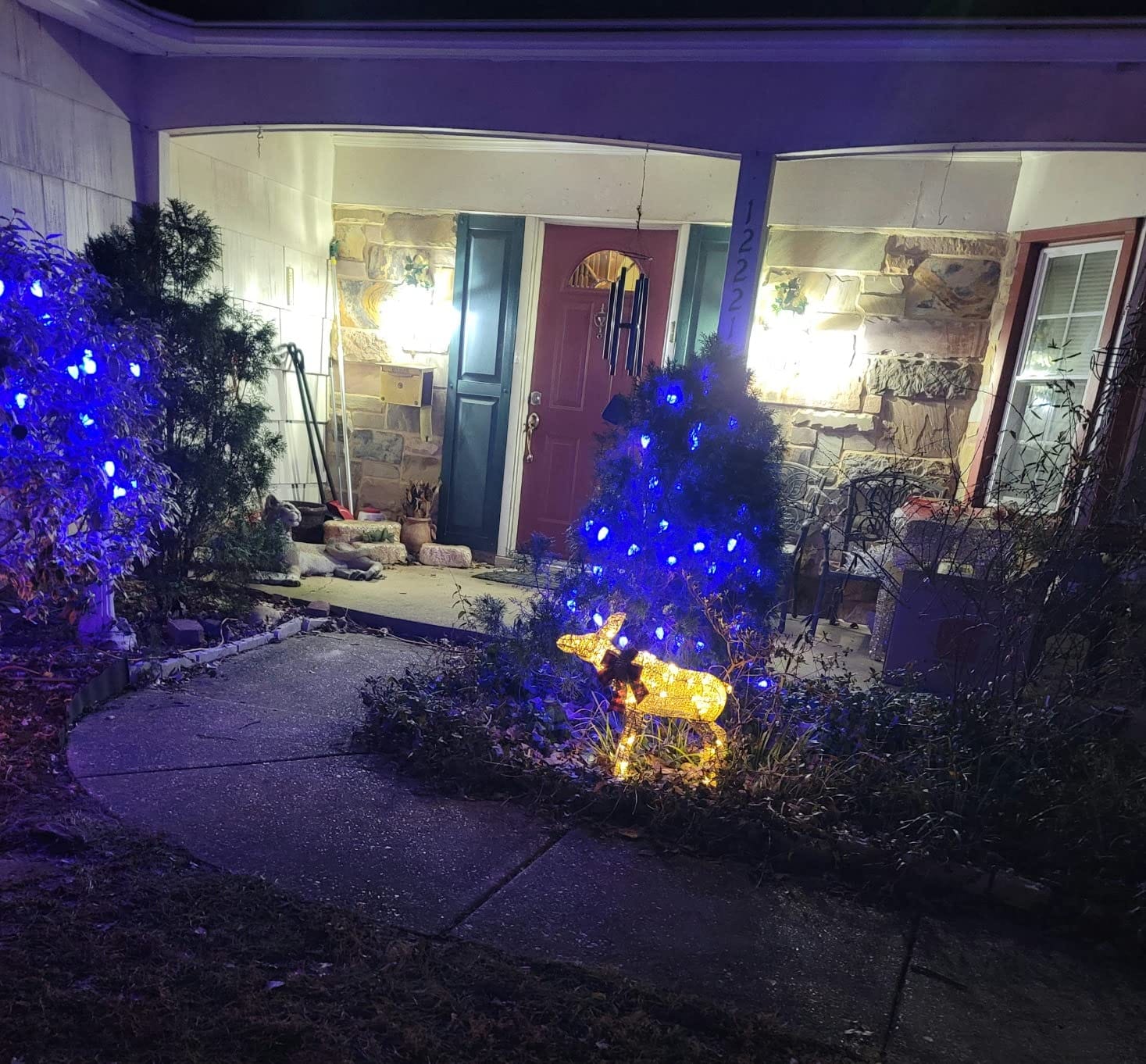 Best Choice Products 2-Piece Moose Family, Lighted Outdoor All-Weather Christmas Yard Decoration Light-Up Décor Set w/ 170 LED Lights, Ground Stakes, Zip Ties - Gold customer photo 1
