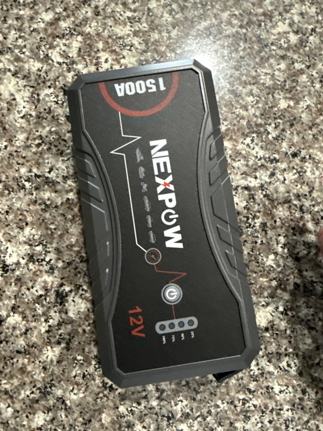 NEXPOW Car Jump Starter 2026 Upgraded Car Battery Jump Starter Pack customer photo 1