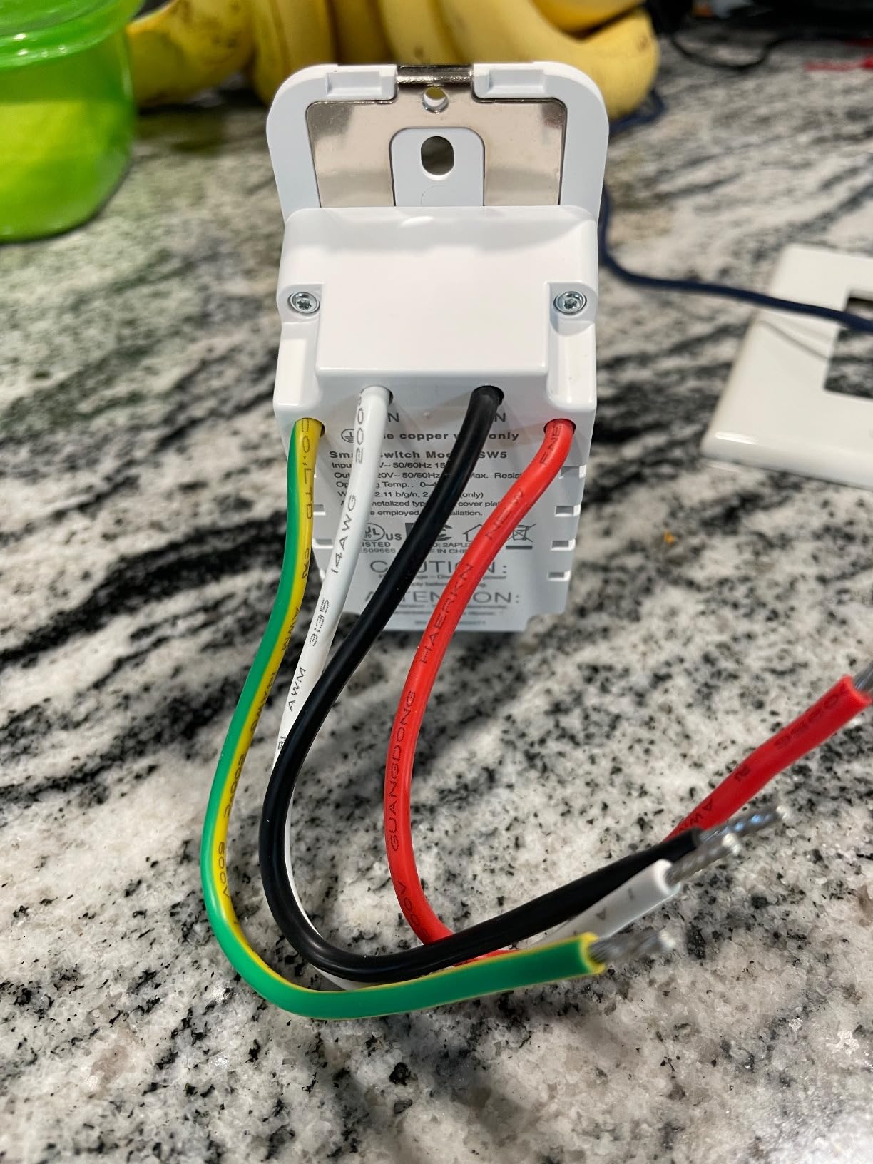GHome Smart Switches for Lights, Single Pole WiFi, Works with Alexa, 4 Pack customer photo 1
