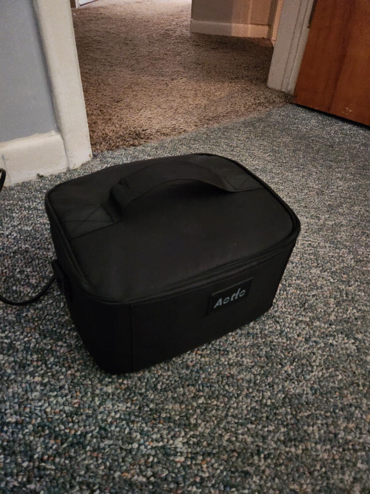 Aotto Portable Oven, Electric Lunch Box Food Heater - 12V/24V/110V 3-in-1 Car Food Warmer - Mini Personal Microwave Heated Lunch Box Warmer for Car, Truck, Travel, Office & Home Use - Black customer photo 2