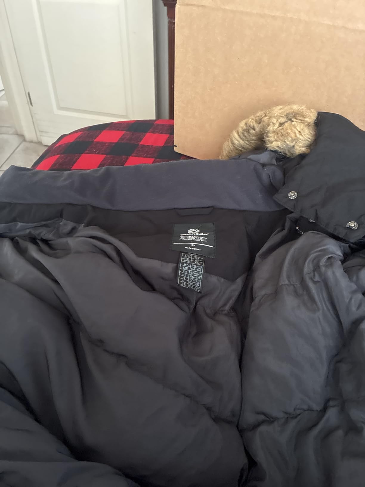 wantdo Plus Size Winter Coats for Women Parka Warm Winter Jacket with Hood customer photo 2