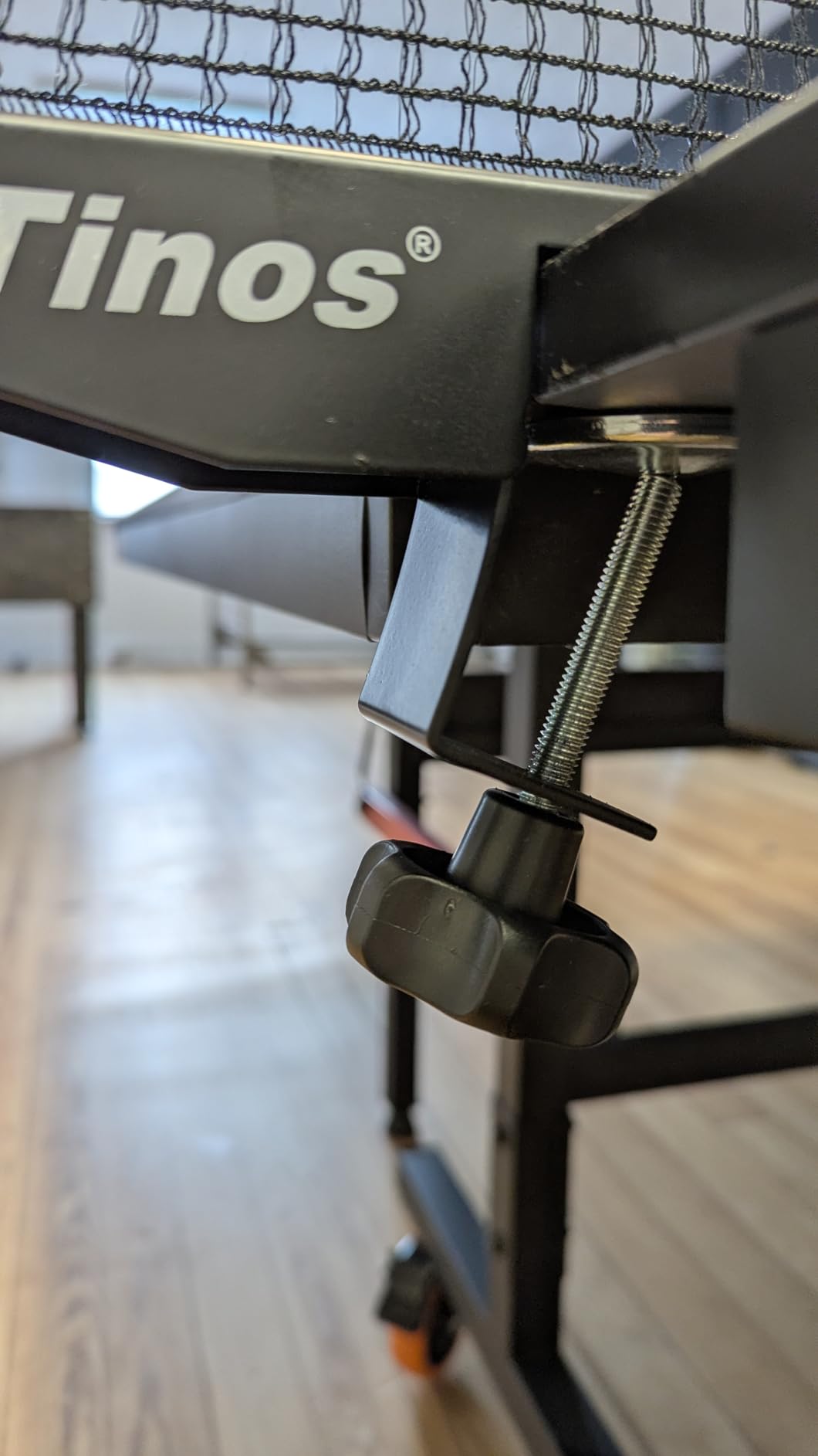 TINOS Premium Table Tennis Net & Post | Pro Screw Clamp Ping Pong Net customer photo 1